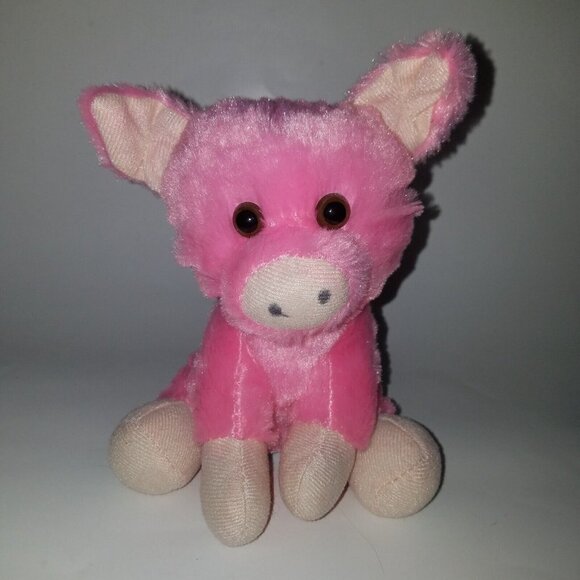 Calplush Pink Pig Plush 7" Stuffed Animal Toy Lovey 2019 - Picture 1 of 6